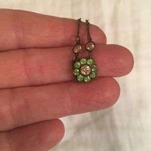 Kenny Ma peridot flower necklace